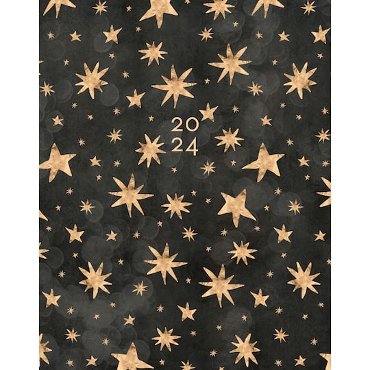 2024 Starry Night Booklet Monthly Planner